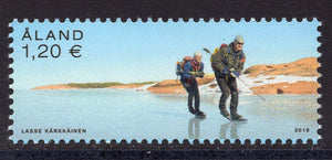 Aland. 2019 Nordic Skating. MNH