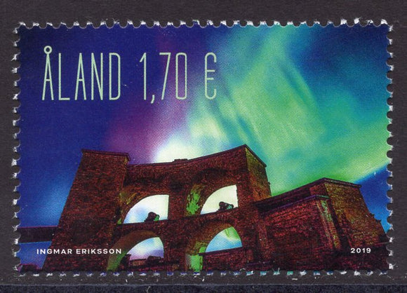 Aland. 2019 Aurora Borealis. MNH