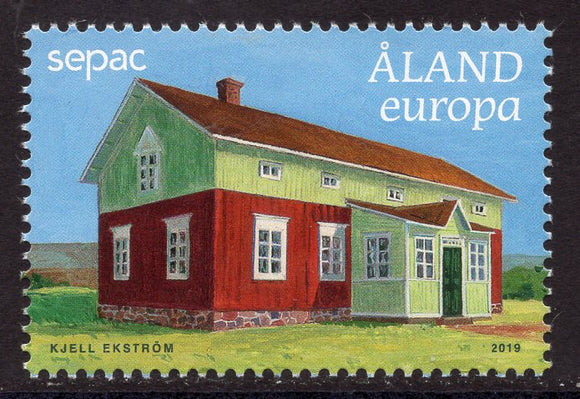 Aland. 2019 SEPAC. Old Residential buildings. MNH