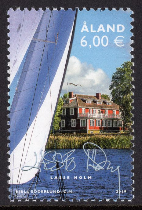 Aland. 2019 My Aland. Lasse Holm. MNH