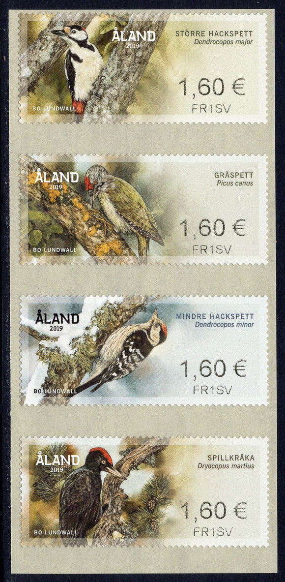 Aland. 2019 Woodpeckers. MNH