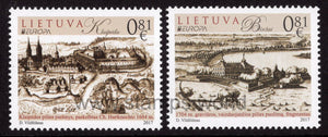 Lithuania. 2017 Europa. Castles. MNH