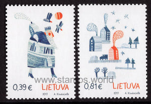 Lithuania. 2017 Christmas and New Year. MNH