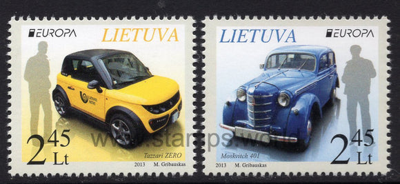 Lithuania. 2013 Europa. The Postman Van. MNH