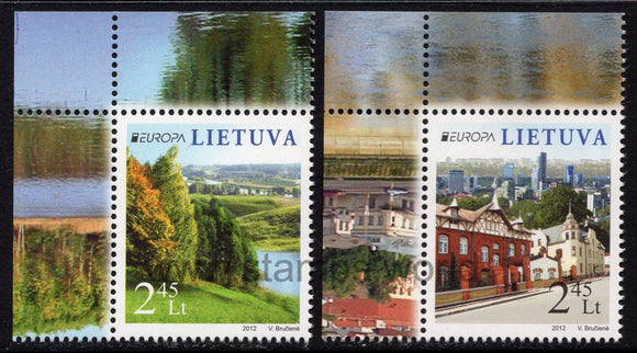 Lithuania. 2012 Europa. Visit. MNH