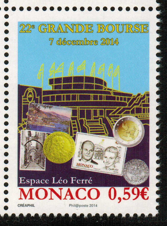 Monaco. 2014 The 22nd Grande Bourse (Grand Fair). MNH