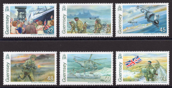 Guernsey. 2007 Battle for the Falklands. MNH