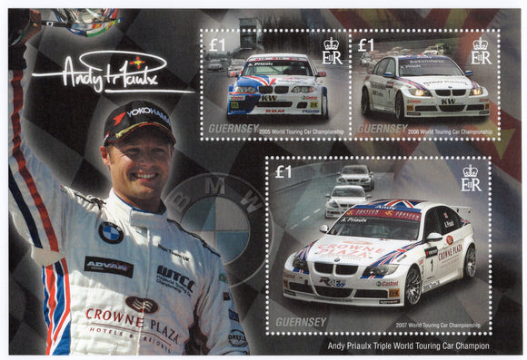 Guernsey. 2008 Andy Priaulx. MNH