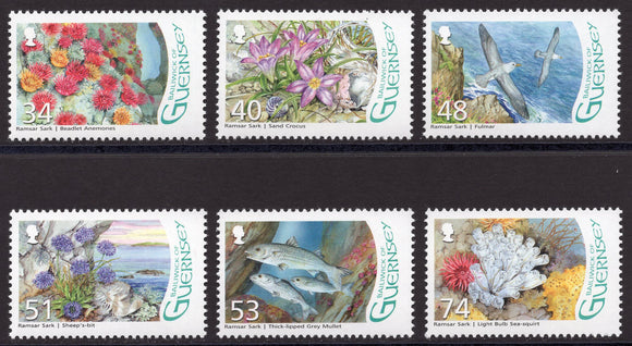 Guernsey. 2008 Sark Ramsar. MNH