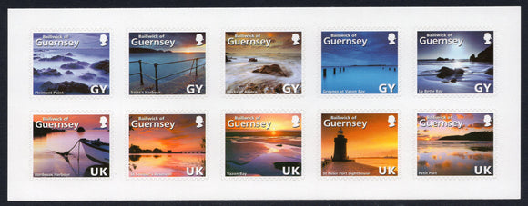 Guernsey. 2008 Abstract Guernsey. Coastlines. MNH.