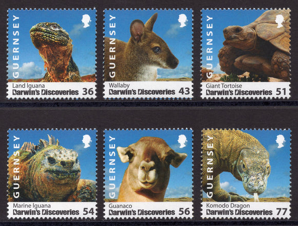 Guernsey. 2009 Darwin's Discoveries. MNH