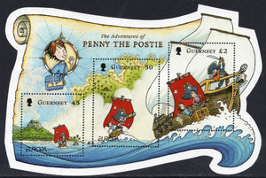 Guernsey. 2010 Europa. Children's Books. Penny the Postie. MNH