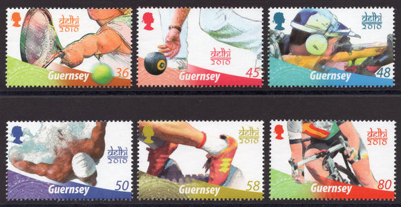 Guernsey. 2010 Commonwealth Games. MNH