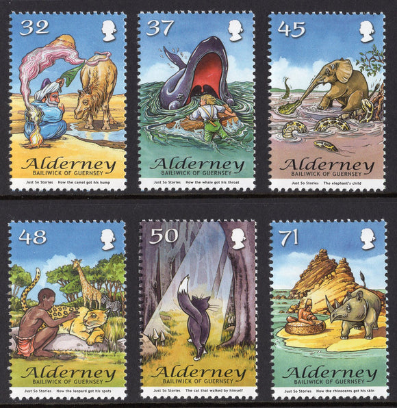 Alderney. 2007 Just So. Stories by Rudyard Kipling. MNH