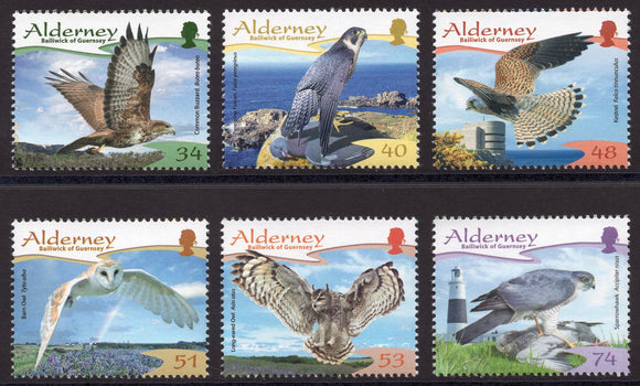 Alderney. 2008 Birds. MNH