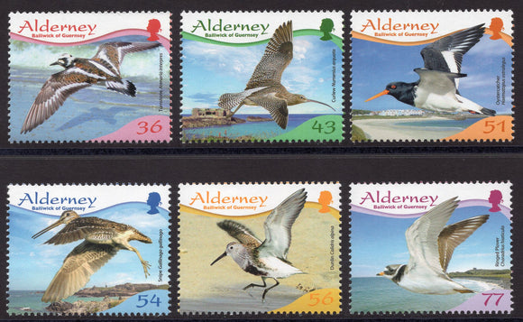 Alderney. 2009 Birds. MNH