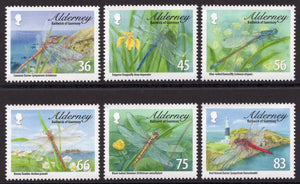 Alderney. 2010 Dragonflies. MNH