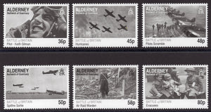 Alderney. 2010 70th Anniversary of Battle of Britain. MNH