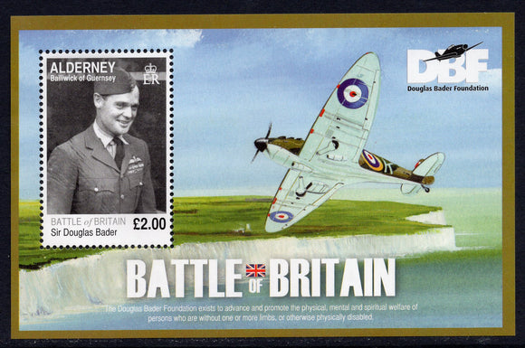 Alderney. 2010 70th Anniversary of Battle of Britain. MNH
