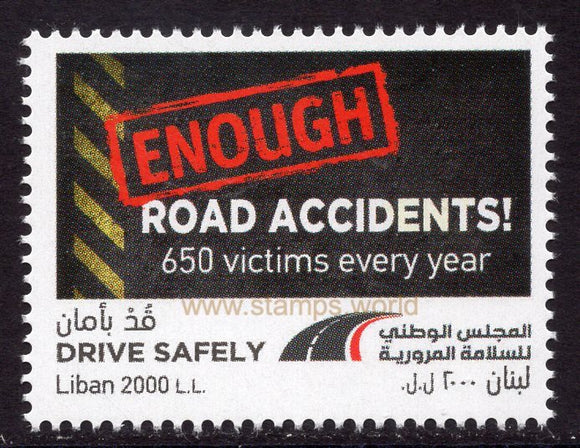 Lebanon. 2018 Road Safety. MNH
