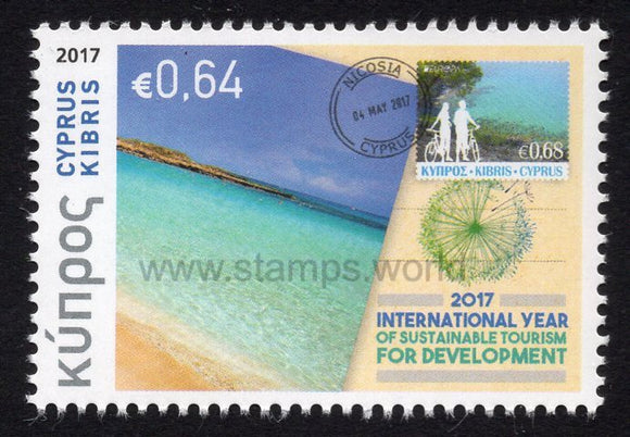 Cyprus. 2017 Philately and Tourism. MNH