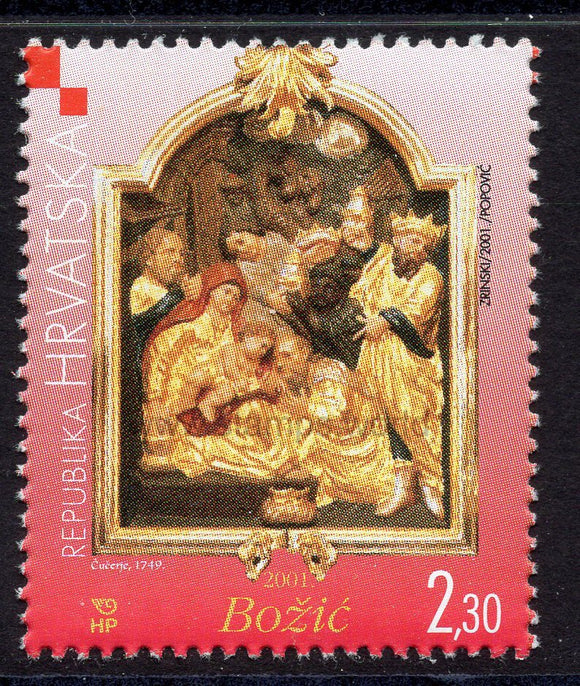 Croatia. 2001 Christmas. MNH