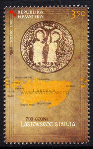 Croatia. 2010 700 years of Lastovo. MNH