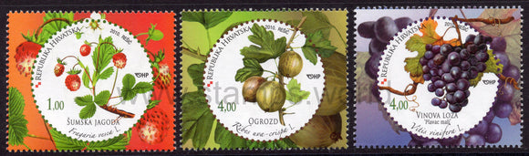 Croatia. 2010 Fruits. MNH