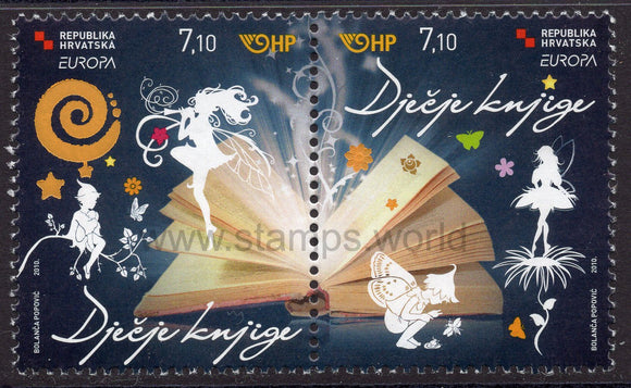 Croatia. 2010 Europa. Children's Books. MNH