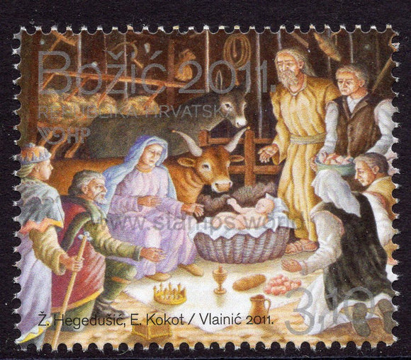 Croatia. 2011 Christmas. MNH