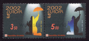 Croatia. 2002 Europa. Circuses. MNH