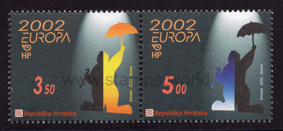 Croatia. 2002 Europa. Circuses. MNH
