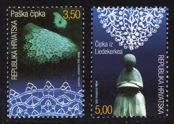 Croatia. 2002 Lace. MNH