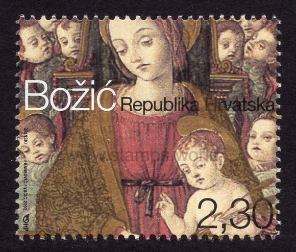 Croatia. 2002 Christmas. MNH