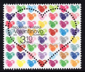 Croatia. 2012 Valentine's Day. MNH
