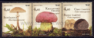 Croatia. 2013 Mushrooms. MNH