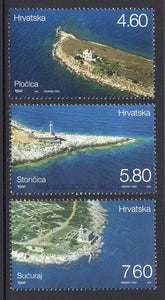 Croatia. 2013 Lighthouses. MNH