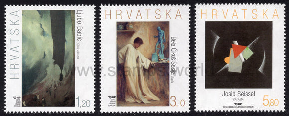 Croatia. 2013 Croatian Visual Arts. MNH