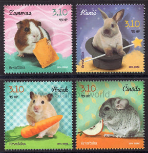 Croatia. 2014 Children's World. Pets. MNH
