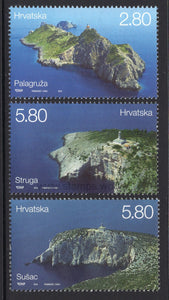 Croatia. 2014 Lighthouses. MNH
