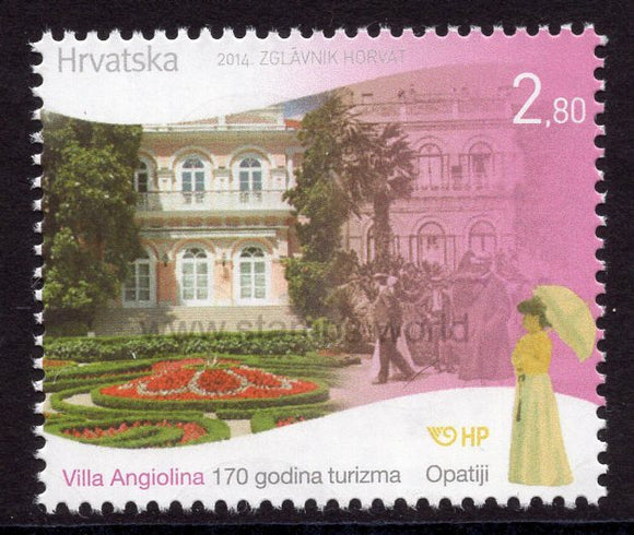 Croatia. 2014 170 years of Tourism in Opatija. MNH