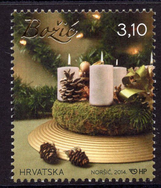 Croatia. 2014 Christmas. MNH