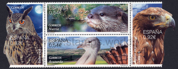 Spain. 2014 Protected Fauna. MNH