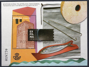 Spain. 2014 Spanish National Philatelic Exhibition. EXFILNA 2014. MNH