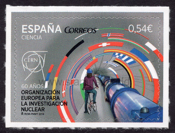 Spain. 2014 Science. CERN - European Organisation for Nuclear Research. MNH