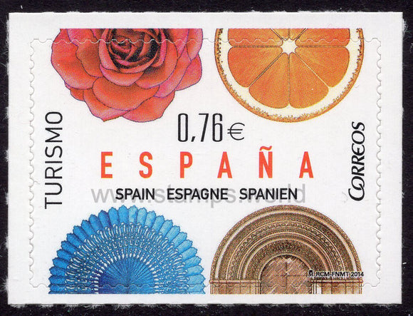 Spain. 2014 Tourism. MNH