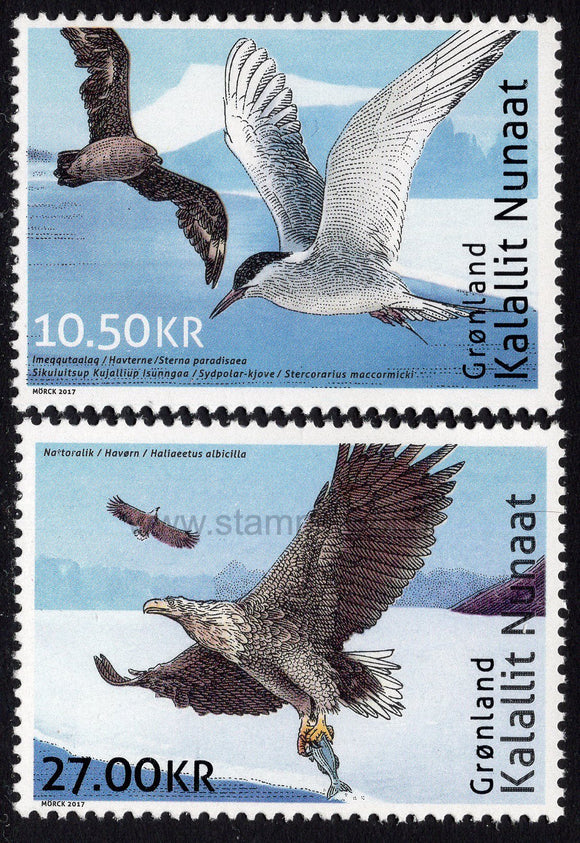 Greenland. 2017 Birdlife. MNH