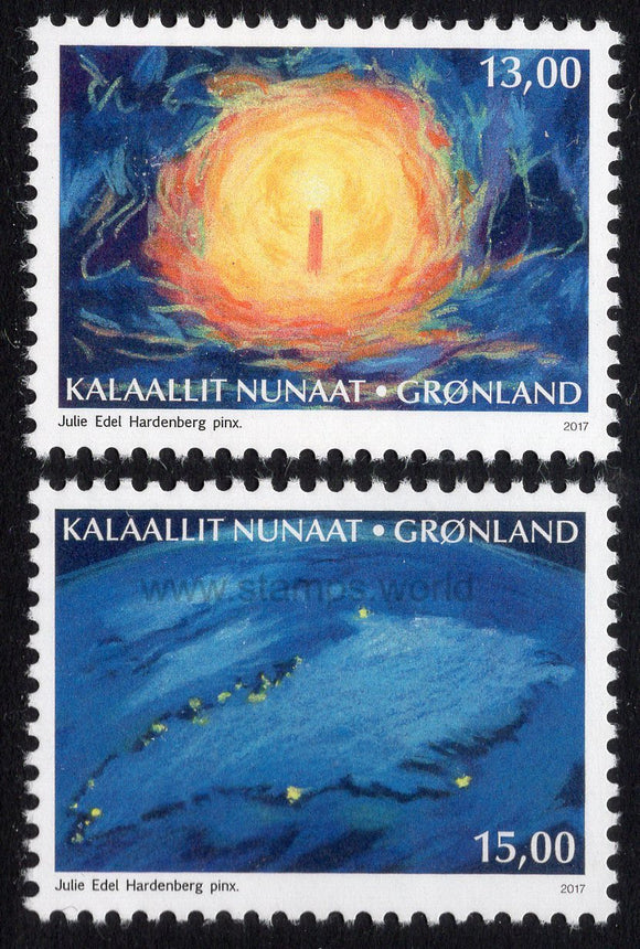 Greenland. 2017 Christmas. MNH