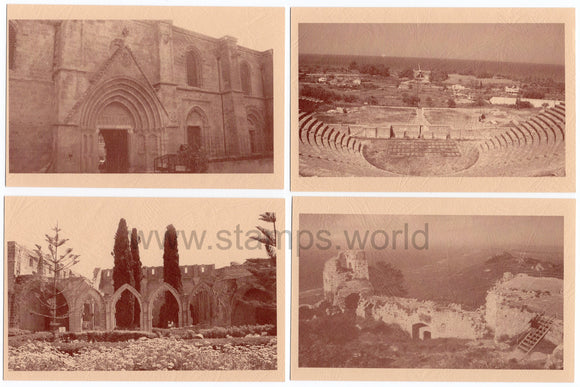 Cyprus Turkish. 2011 Postcards. Set of 4.