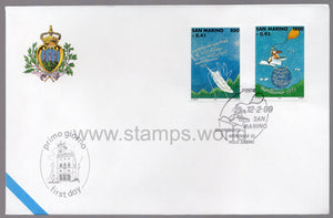 San Marino. 1999 World Hang Gliding Championships. FDC